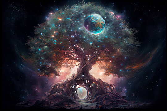 The tree of life hidden away in deep space