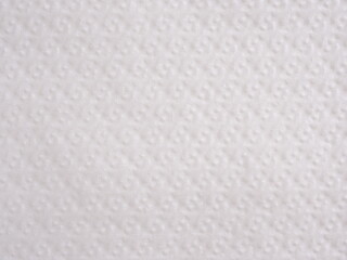 Naklejka premium White paper napkins top view. White paper texture
