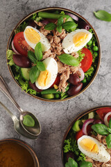 Nicoise salad - traditional French dish