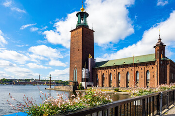 The city hall of Stockholm