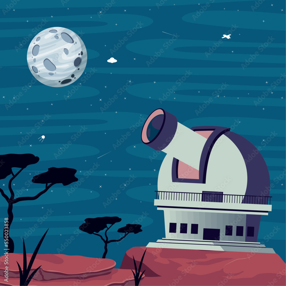 Canvas Prints space outer observatory