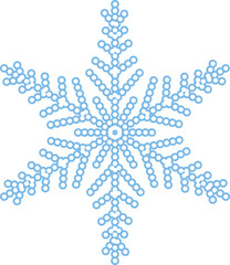 snow flake ice effect falling winter climate weather
