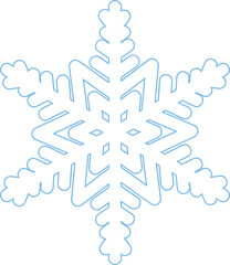 snow flake ice effect falling winter climate weather