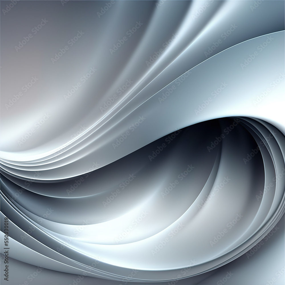 Poster abstract gray background with smooth line