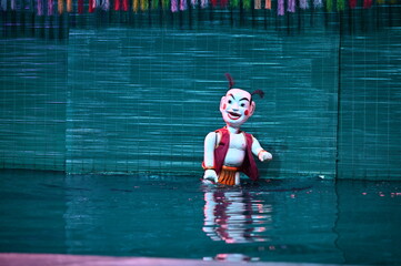 Ha Long, Vietnam - November 25, 2022: The Water Puppets