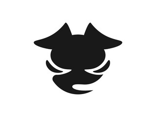 Creative gaming ninja logo concept, mascot character logo © uniquedesign247