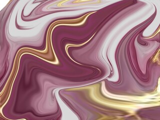 Glowing particles liquid dynamic flow. Trendy fluid cover design