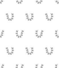 Christmas Lights Seamless Pattern M_2211001