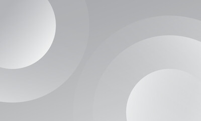 Abstract white background with circles. Eps10 vector