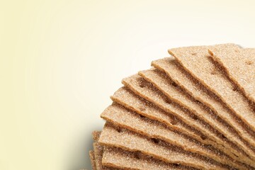 Tasty sweet homemade cookies on the desk