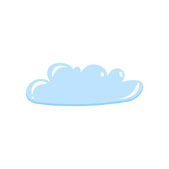 cartoon cloud, bright sky, bubble cloud, cloud template