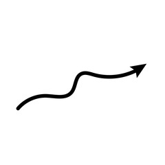 arrow circle up down black hand drawn icon illustration vector