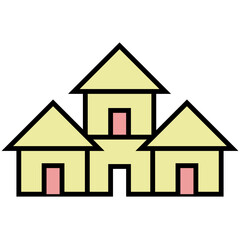  house illustration