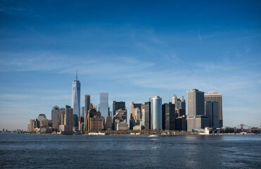 Fototapeta na wymiar Paysage Manhattan New York