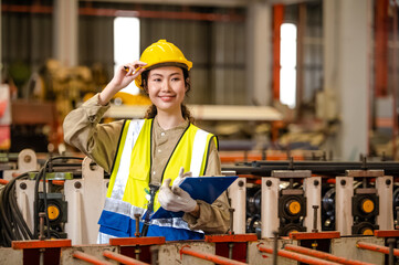 Worker are working in factory, engineer worker skills quality, maintenance, training industry...