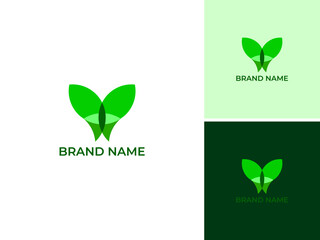 ILLUSTRATION ABSTRACT LEAF NATURE. ECO ELEMENT GRADIENT COLOR LOGO ICON DESIGN VECTOR FOR YOUR BRAND, BUSINESS