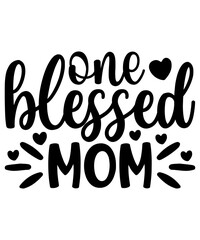 mother's day svg design