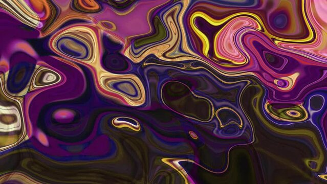 Abstract marble liquid animation background Vd 2