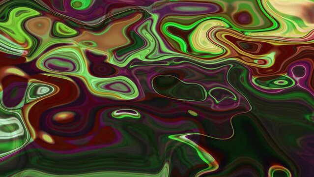 Abstract marble liquid animation background Vd 3