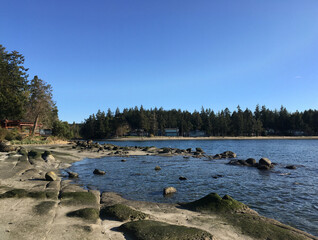 East Coast of Vancouver Island between Parksville and Nanoose Bay, British Columbia, Canada