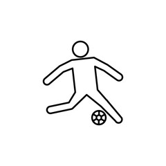 Fototapeta na wymiar Tactics football icon illustration on white background