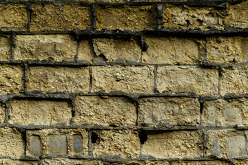 part of an old wall, for background or texture.