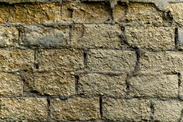 part of an old wall, for background or texture.