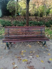 Seat  in the park