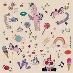 pattern, seamless, valentine, handdrawn, doodle, abstract, artwork, backdrop, background, collection, cute, day, design, element, fun, gift packaging, graphic, heart, illustration, ink, isolated, note