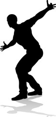 Street Dance Dancer Silhouette