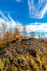 Herbstliche Entdeckungstour durch den Thüringer Wald bei Oberhof - Thüringen - Deutschland