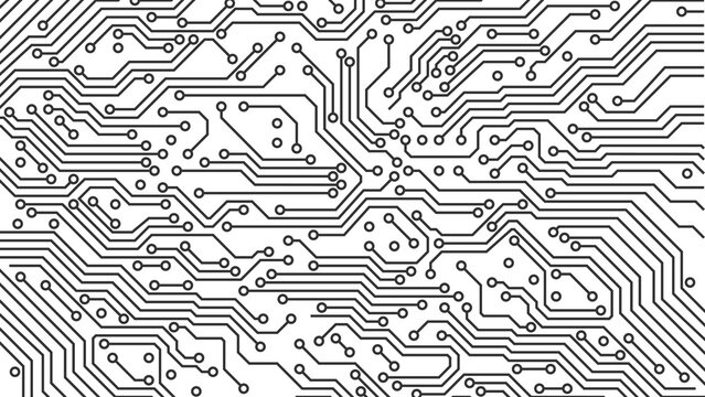 digital circuit, mother board , electronic and technology background .