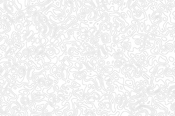 Abstract background of Topographic Contour Line Pattern. Vector illustration