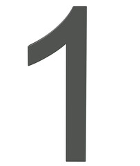 3d number 1
