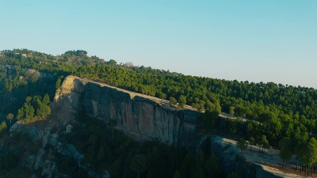 Aerial view of mountains at Panjpeer rocks Pakistan