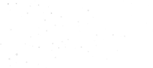 Glossy 3D Christmas star icon. Design element for holidays.