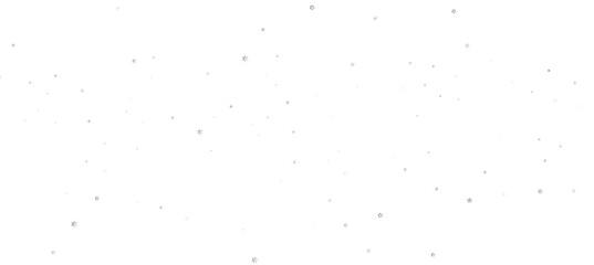 Glossy 3D Christmas star icon. Design element for holidays.