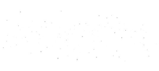 Glossy 3D Christmas star icon. Design element for holidays.