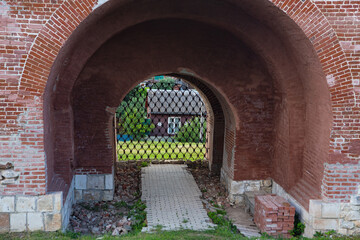 restoration of the fortress gate i