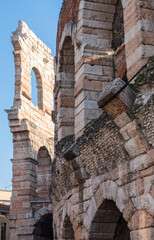 Naklejka premium Glimpse of the Arena