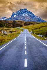 landscape at Silvretta Montafon in Austria