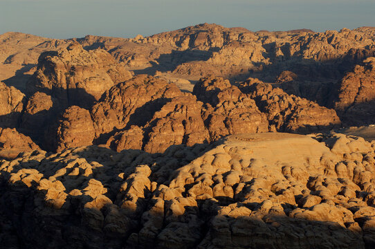 Petra Mountains in Petra, Jordan.