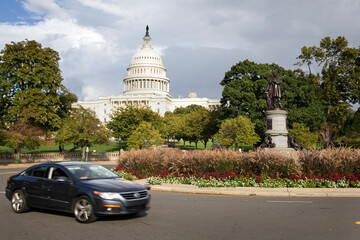 View of the Capitol in Washington, D.C..