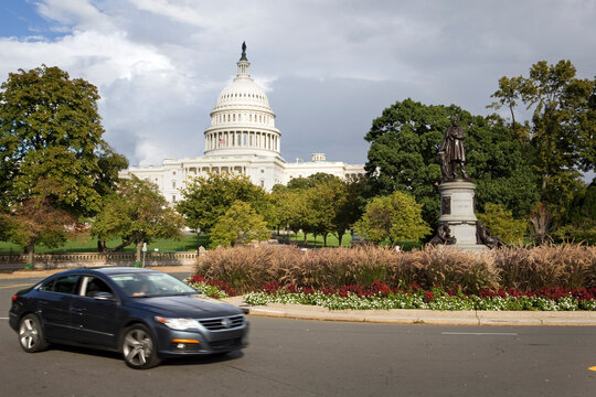 View of the Capitol in Washington, D.C..