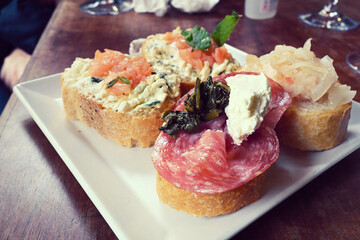 Home cooked Italian first courses