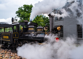 Edison Number 1 Steam Locomotive
