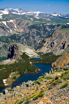 Landscape as seen from Beartooth Pass, Montana