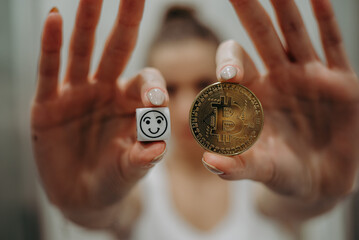 Bitcoin i uśmiechnie†a kostka