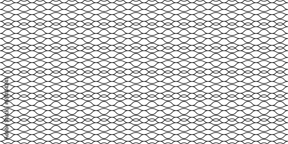 Poster Line grid seamless. Print and stylish interior design. Seamless vector decor pattern.