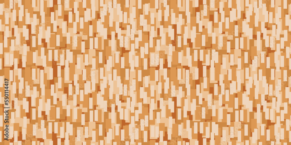 Poster orange seamless pattern. simple orange dashes. print and stylish interior design. seamless vector de